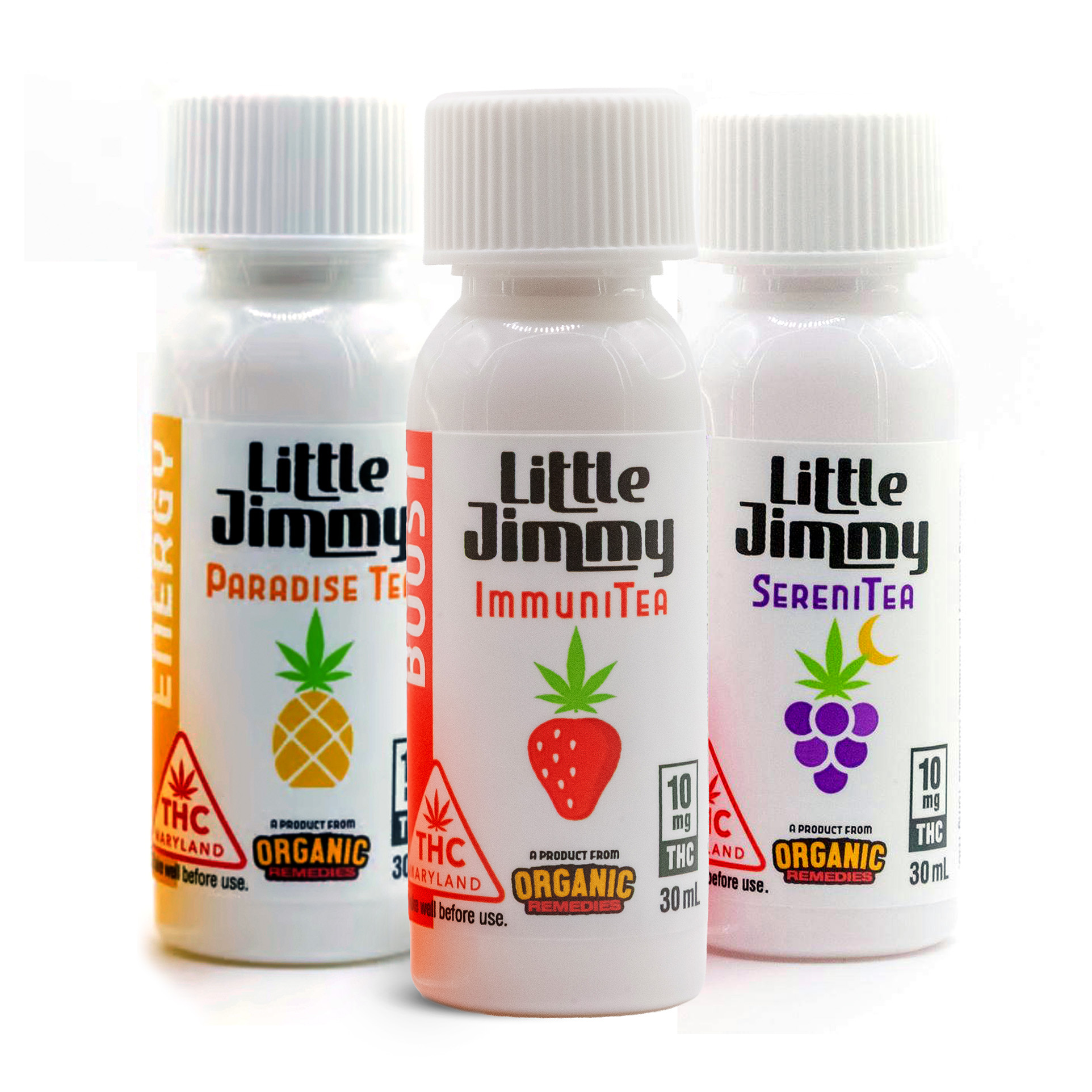Little Jimmy Cannabis product line by Organic Rememdies